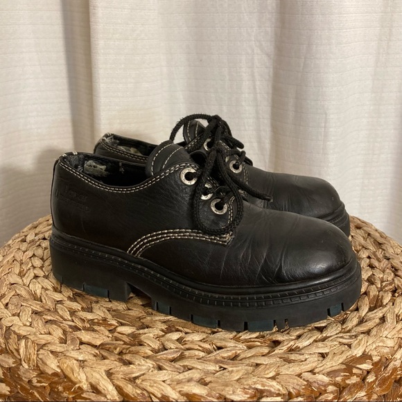 Shoes - London Underground black gothic grunge boots